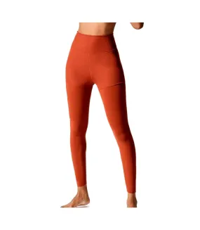 Legging 7/8 Terracotta Femme Nike Luxe Layered
